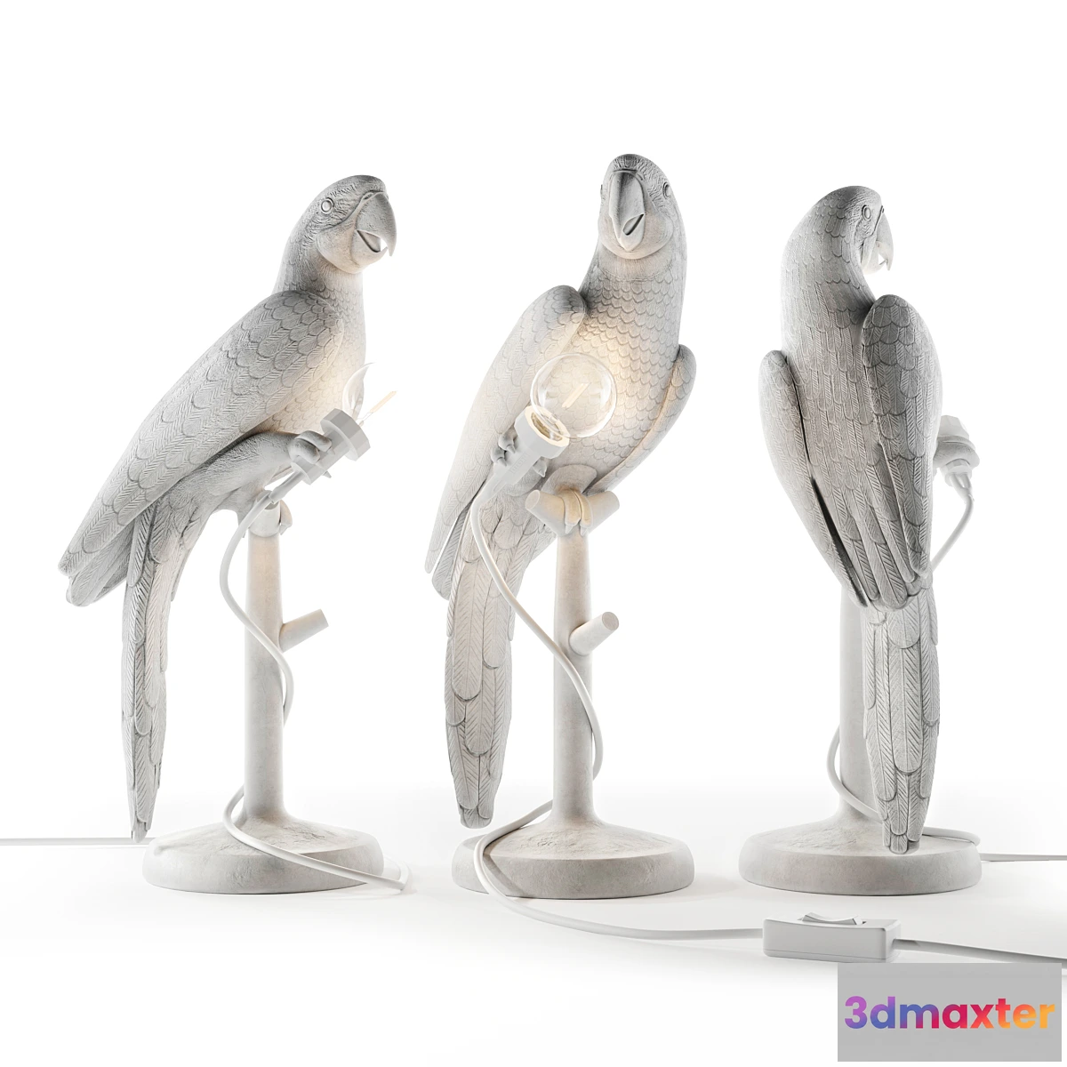 1324436 - Seletti polly parrot 3D Max