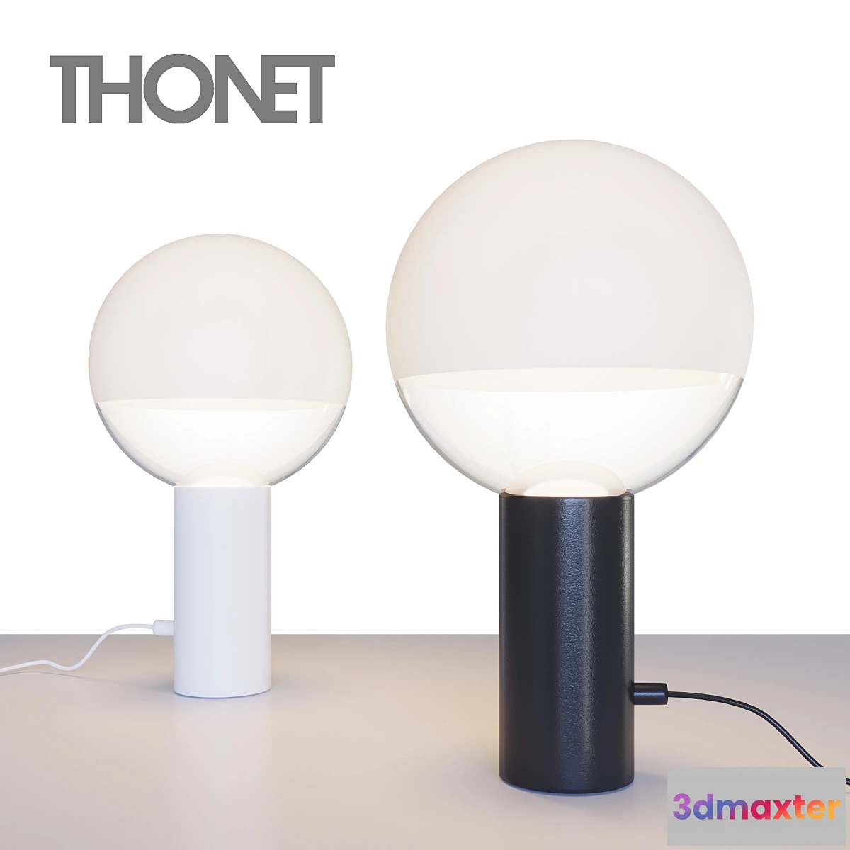 1333574 - THONET’S KUULA TABLE LAMP 3D Max