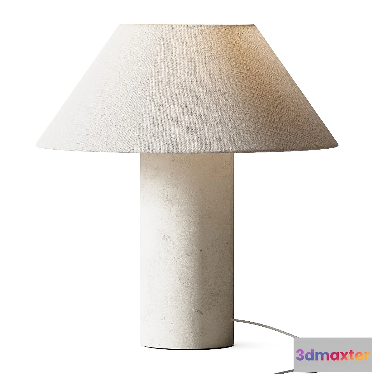1333843 - Zara Home Ceramic Base Table Lamp 3D Max