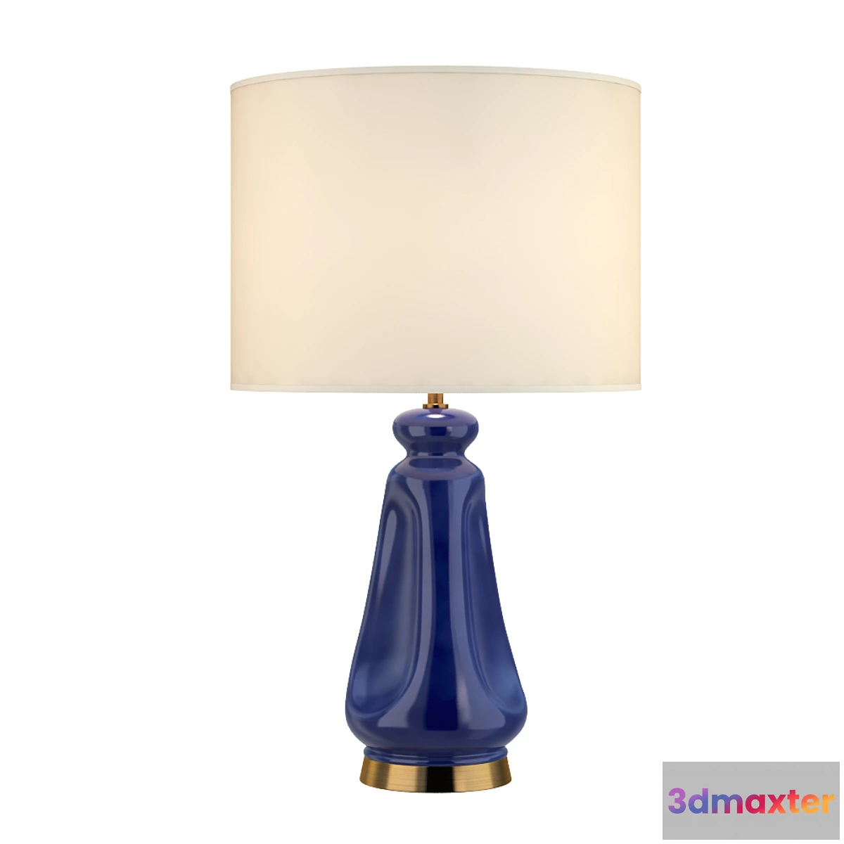 1335000 - Casual Kapila Table Lamp In Blue Celadon 3D Max