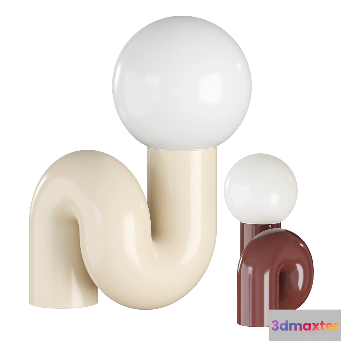 1345607 - Petite Friture NEOTENIC  Table lamp 3D Max