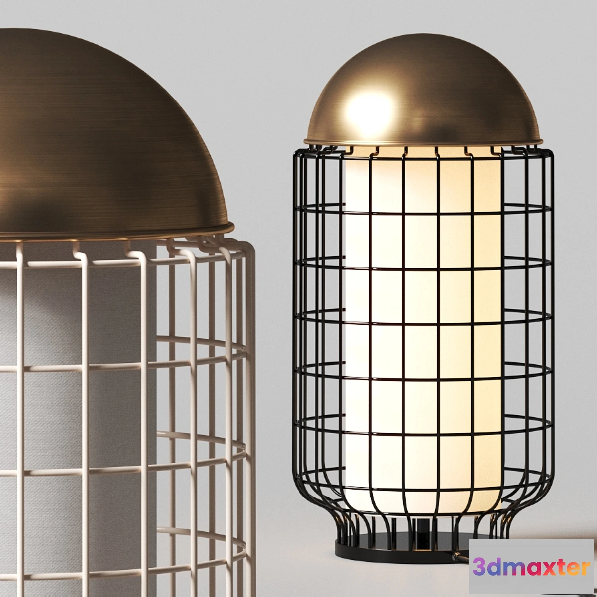 1349891 - Mambo Unlimited Ideas _ UTU Soulful Magnolia Table Lamp 3D Max