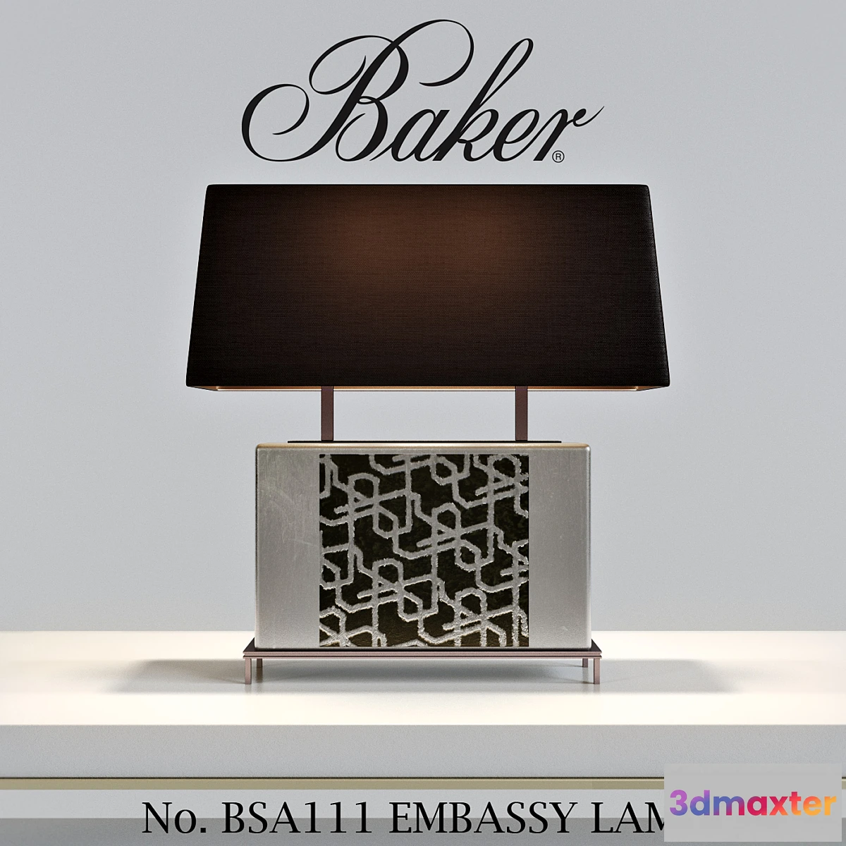 1351250 - Baker No. BSA111 EMBASSY LAMP 3D Max