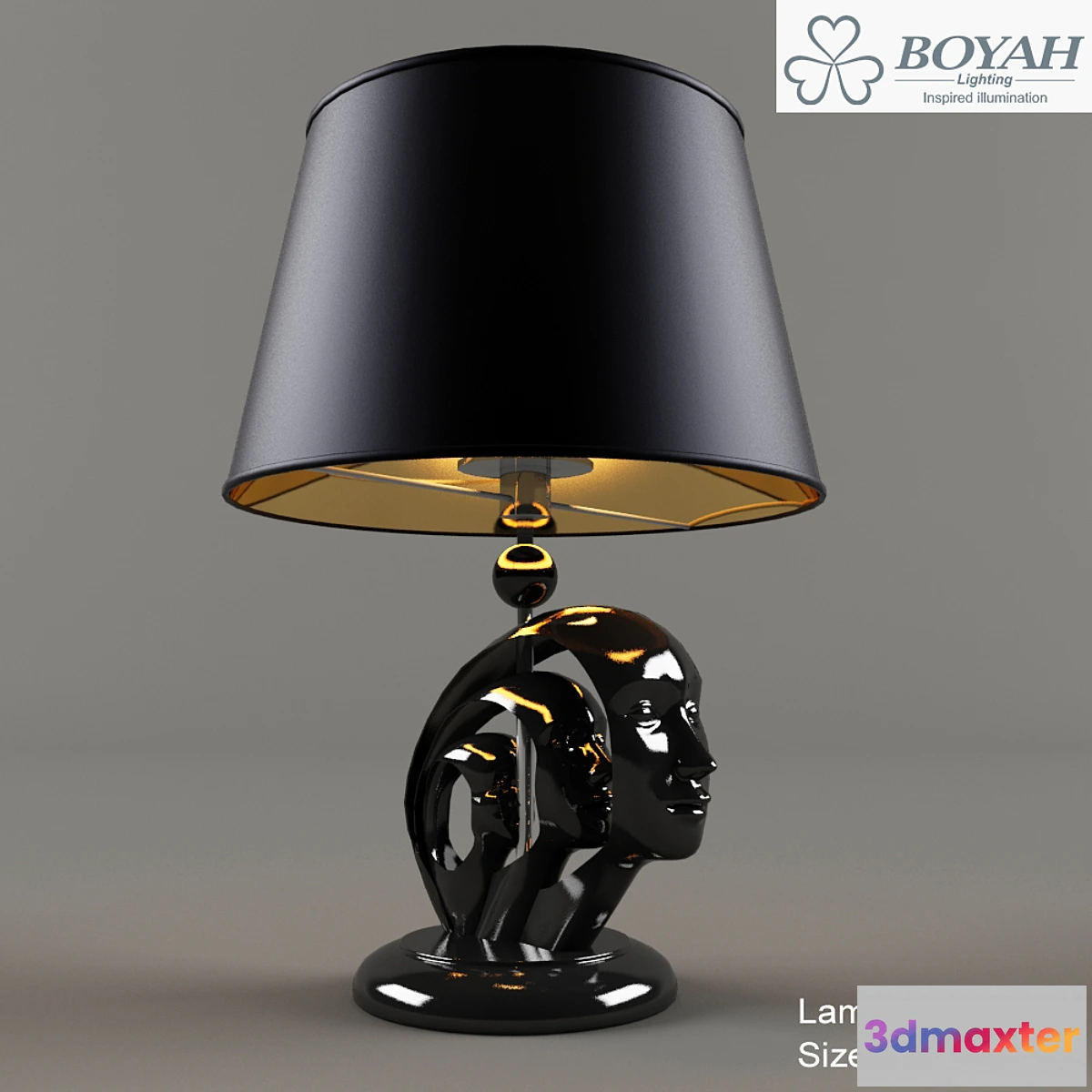 1351354 - Contemporary table lamp Boyah lighting 3D Max