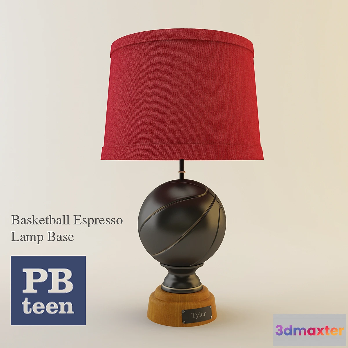 1351384 - Basketball Espresso Lamp Base 3D Max