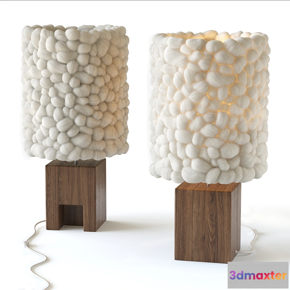 1352414 - Table floor lamp small size by Helen Loom 3D Max
