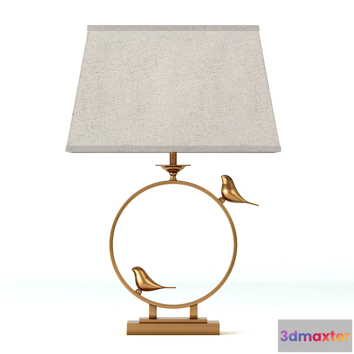 1352834 - Table lamp Arte Lamp Rizzi A2230LT-1PB 3D Max