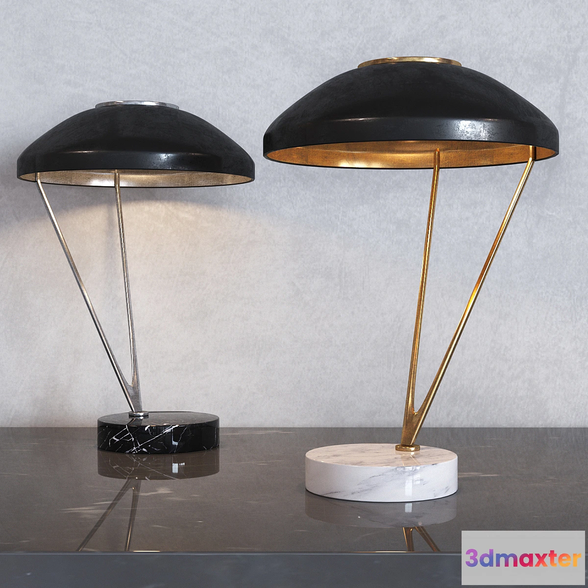 1354869 - Kw Coquette Table Lamp 3D Max