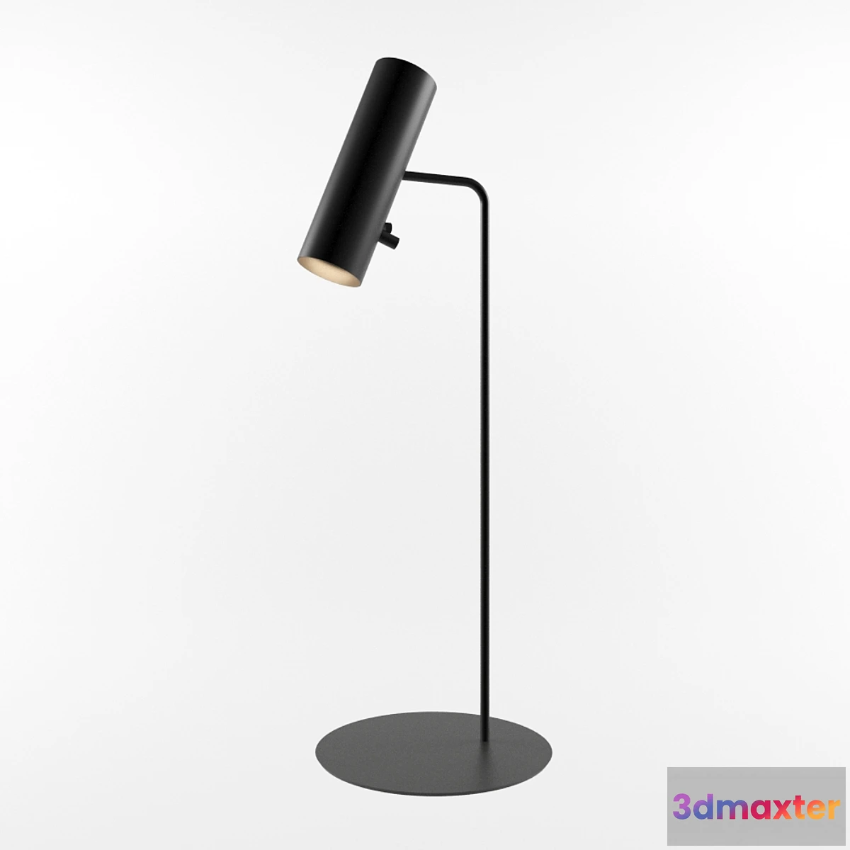 1357259 - Black table lamp 3D Max