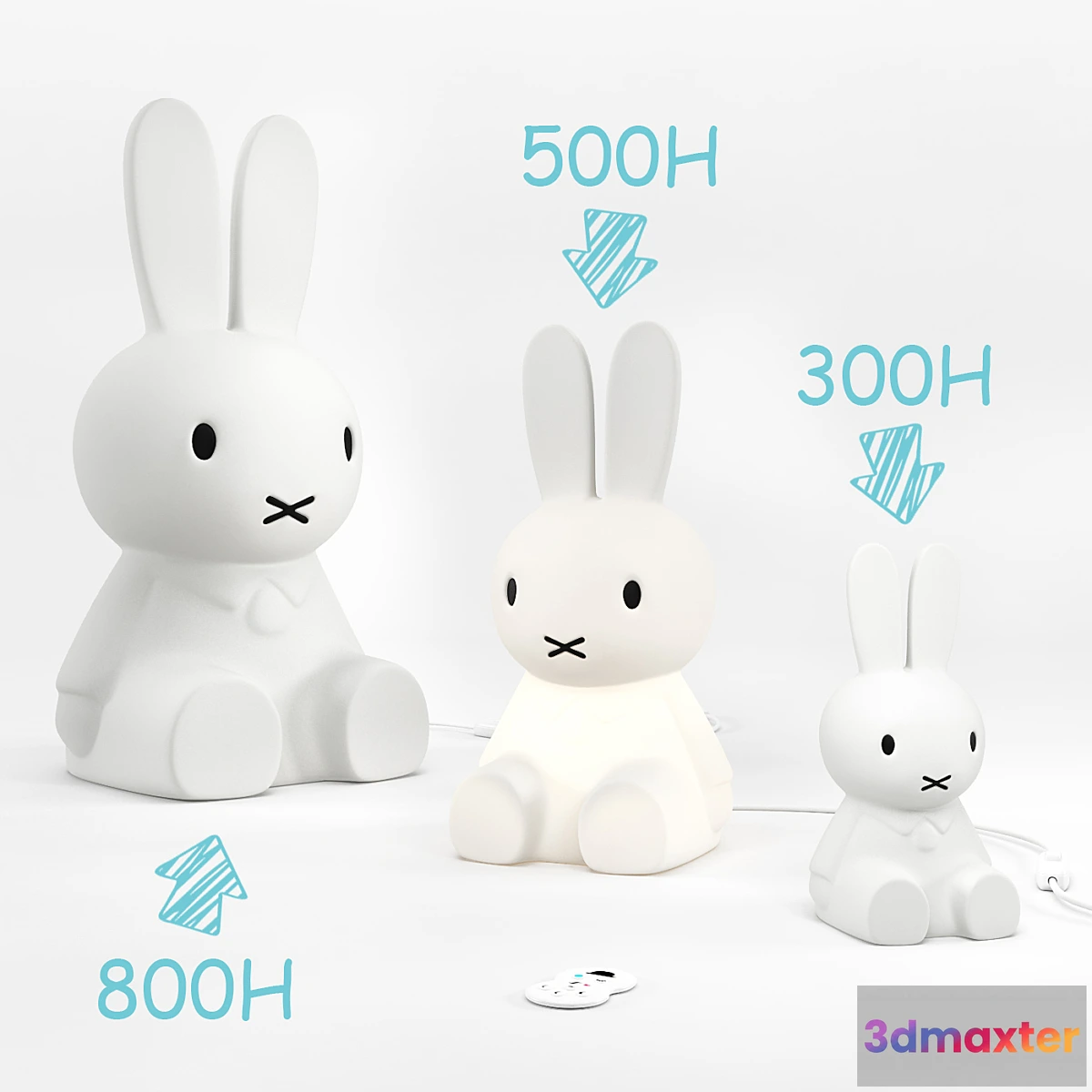 1357323 - Miffy lamp 3D Max