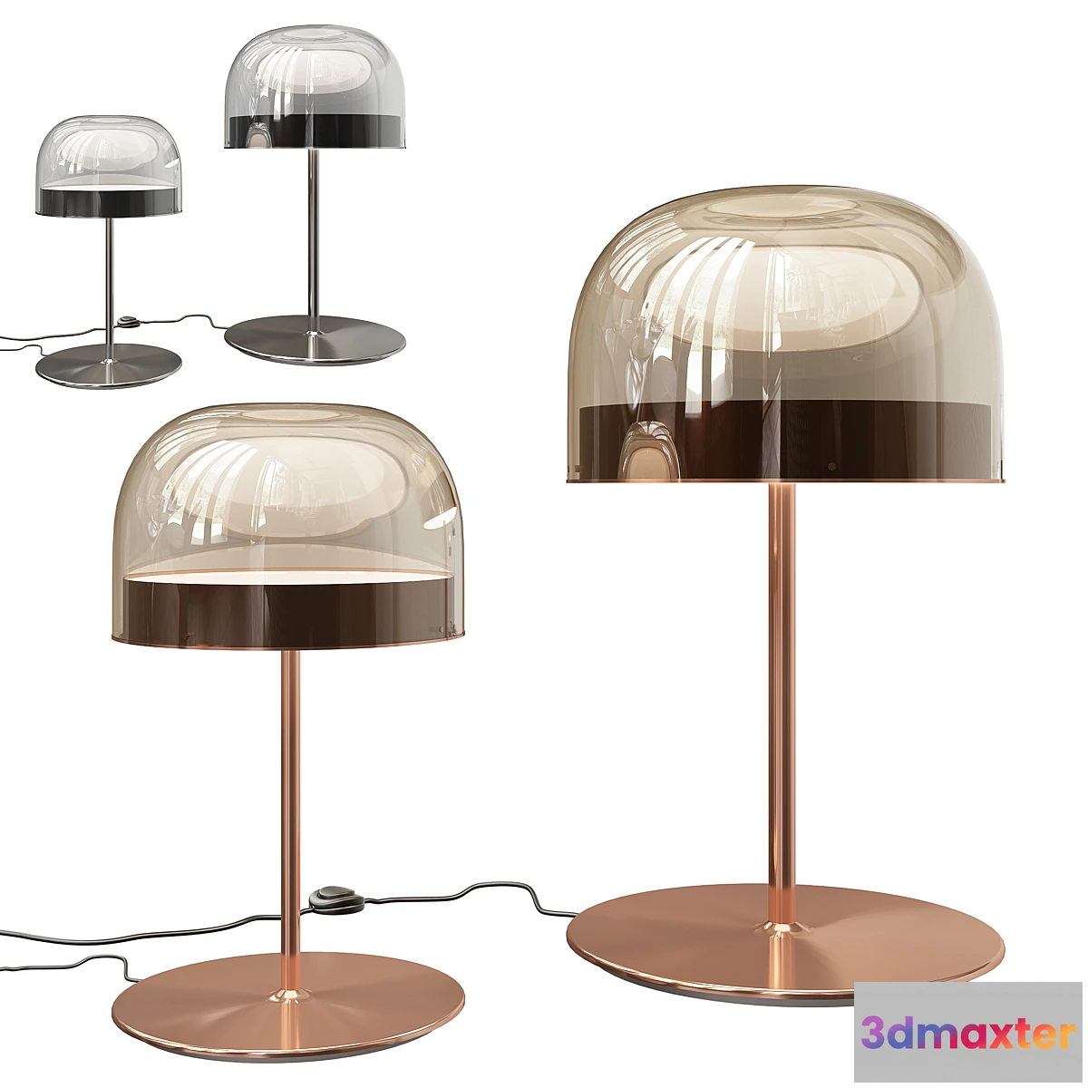 1357957 - Equatore Table Lamp by FontanaArte 3D Max