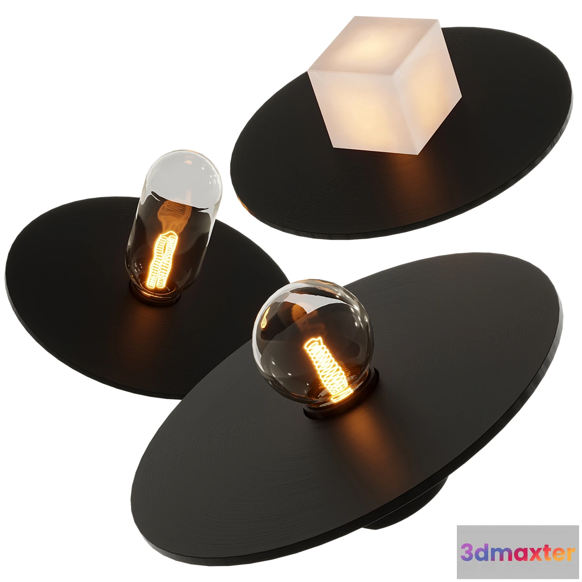 1395726 - oran object table lamp 3D Max