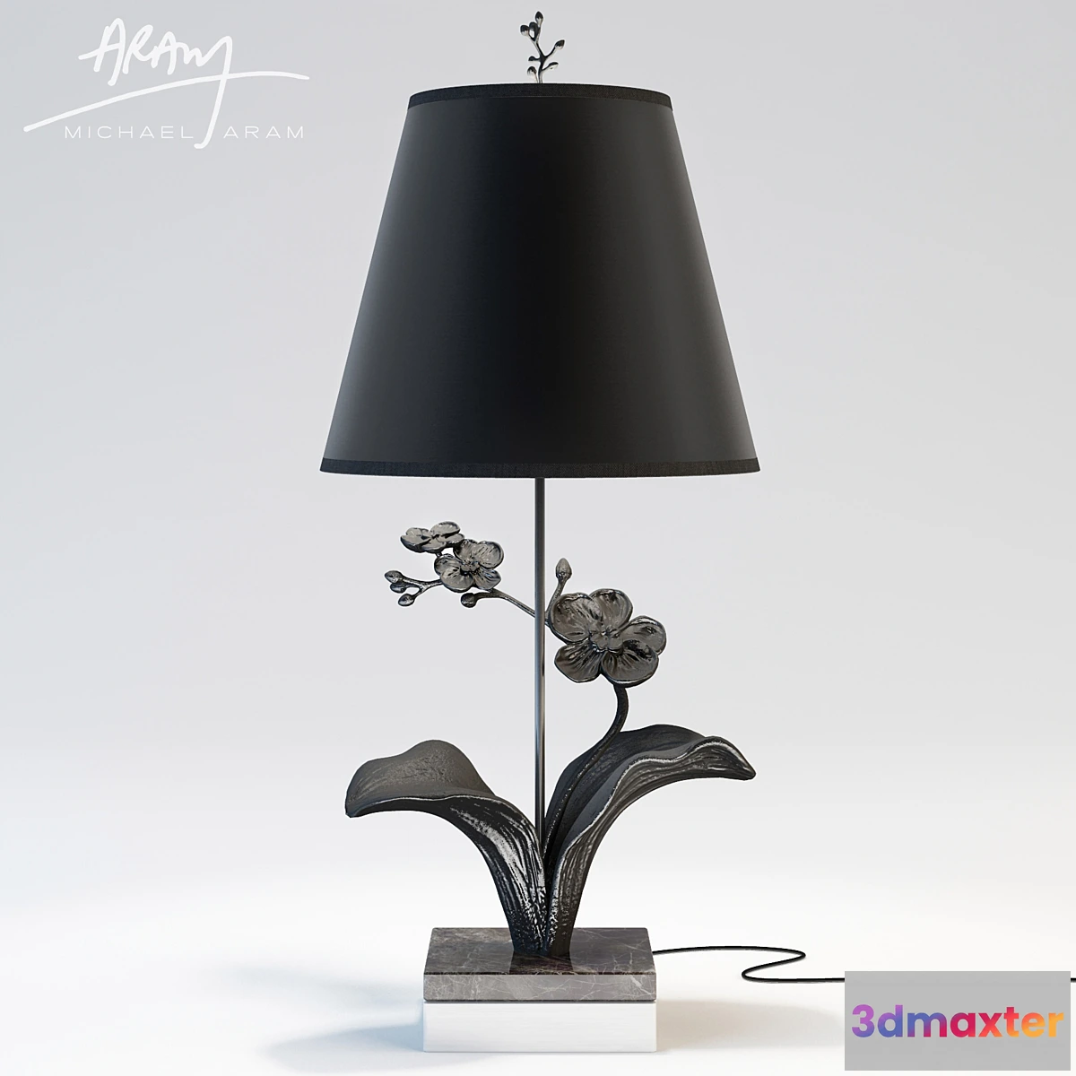 1396998 - Michael Aram Orchid Lamp 3D Max
