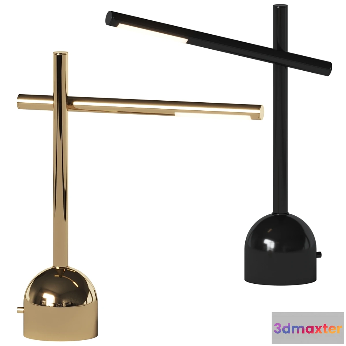 1399006 - Kelly Wearstler - Rousseau Boom Arm Table Lamp 3D Max