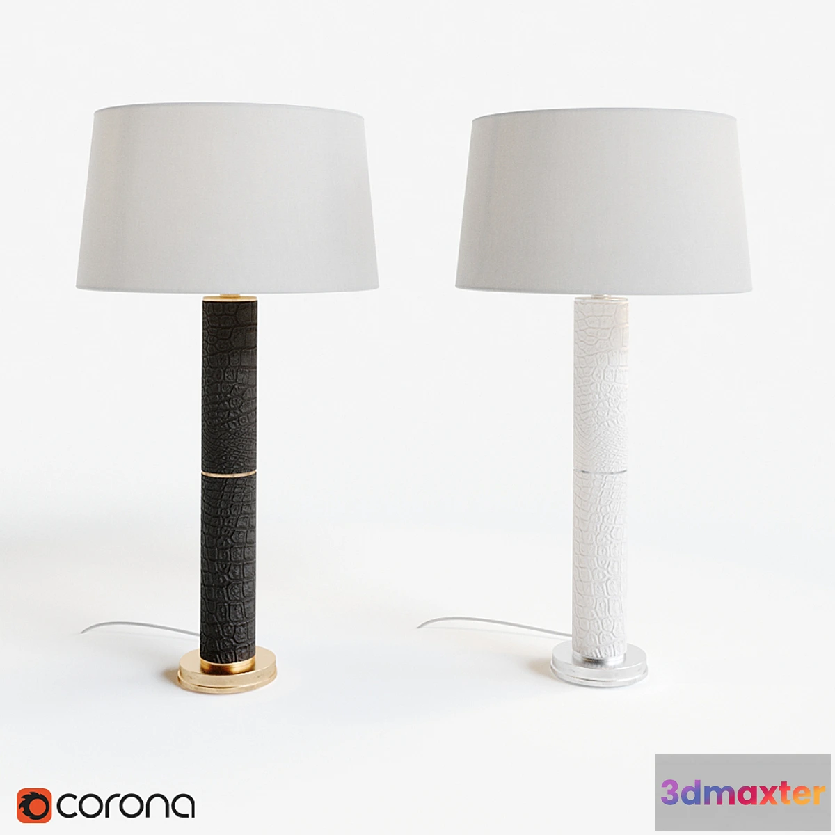 1399514 - Upper Fifth table Lamp by RALPH LAUREN 3D Max