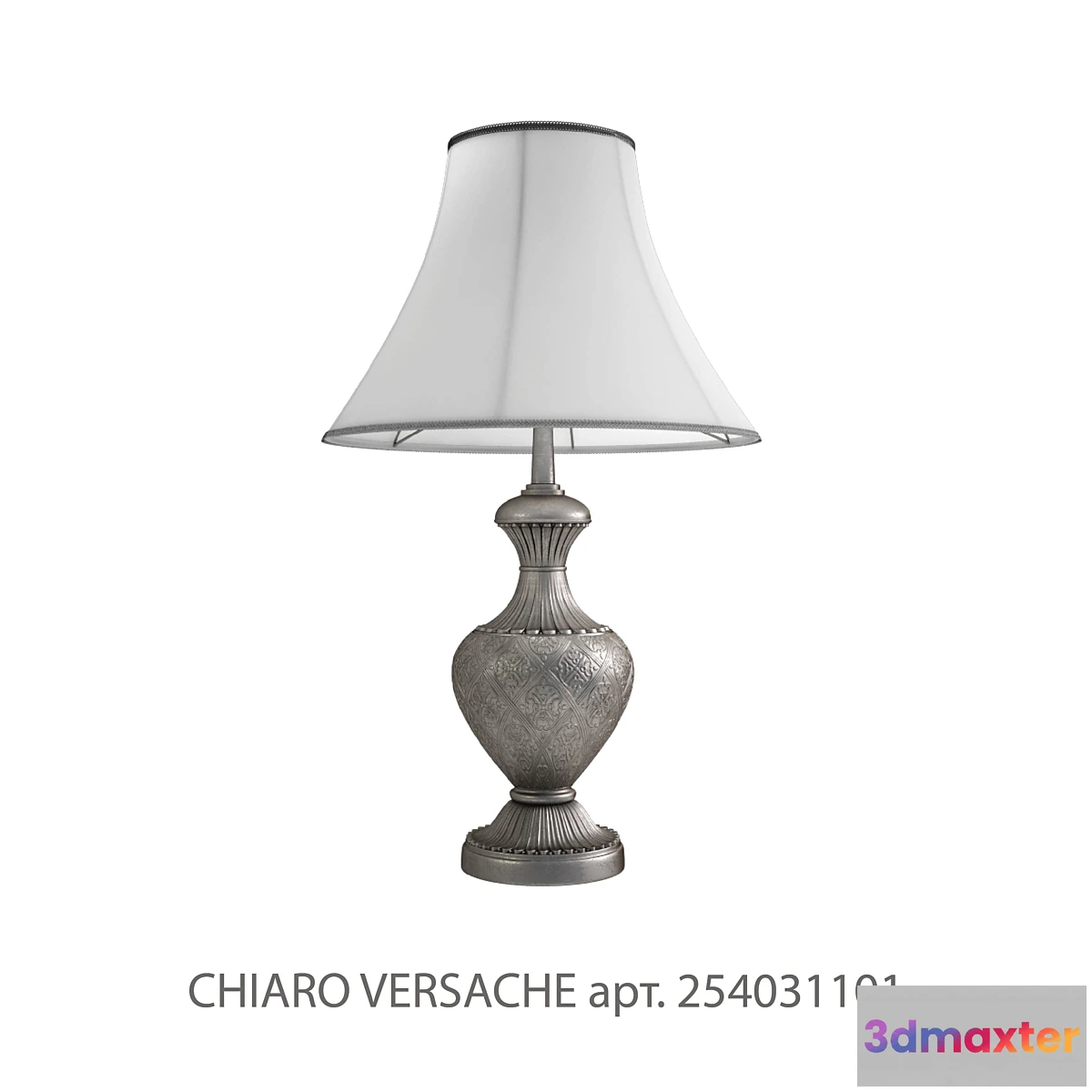 1402582 - TABLE LAMP CHIARO VERSACE 254031101 3D Max