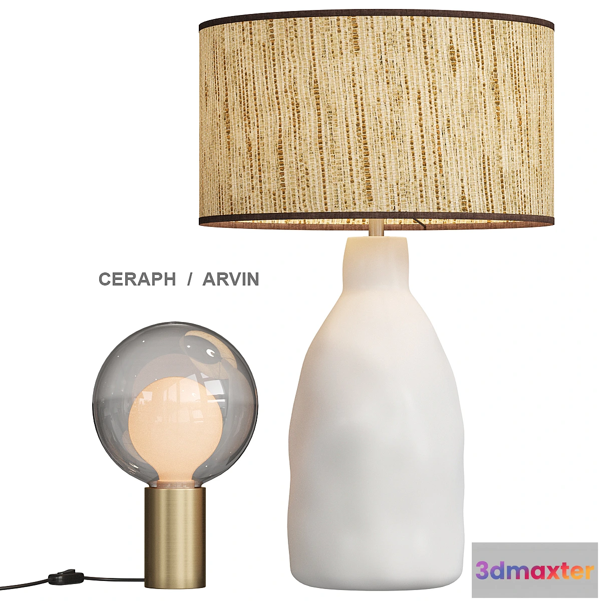1404628 - Ceraph _ Arvin table lamp 3D Max