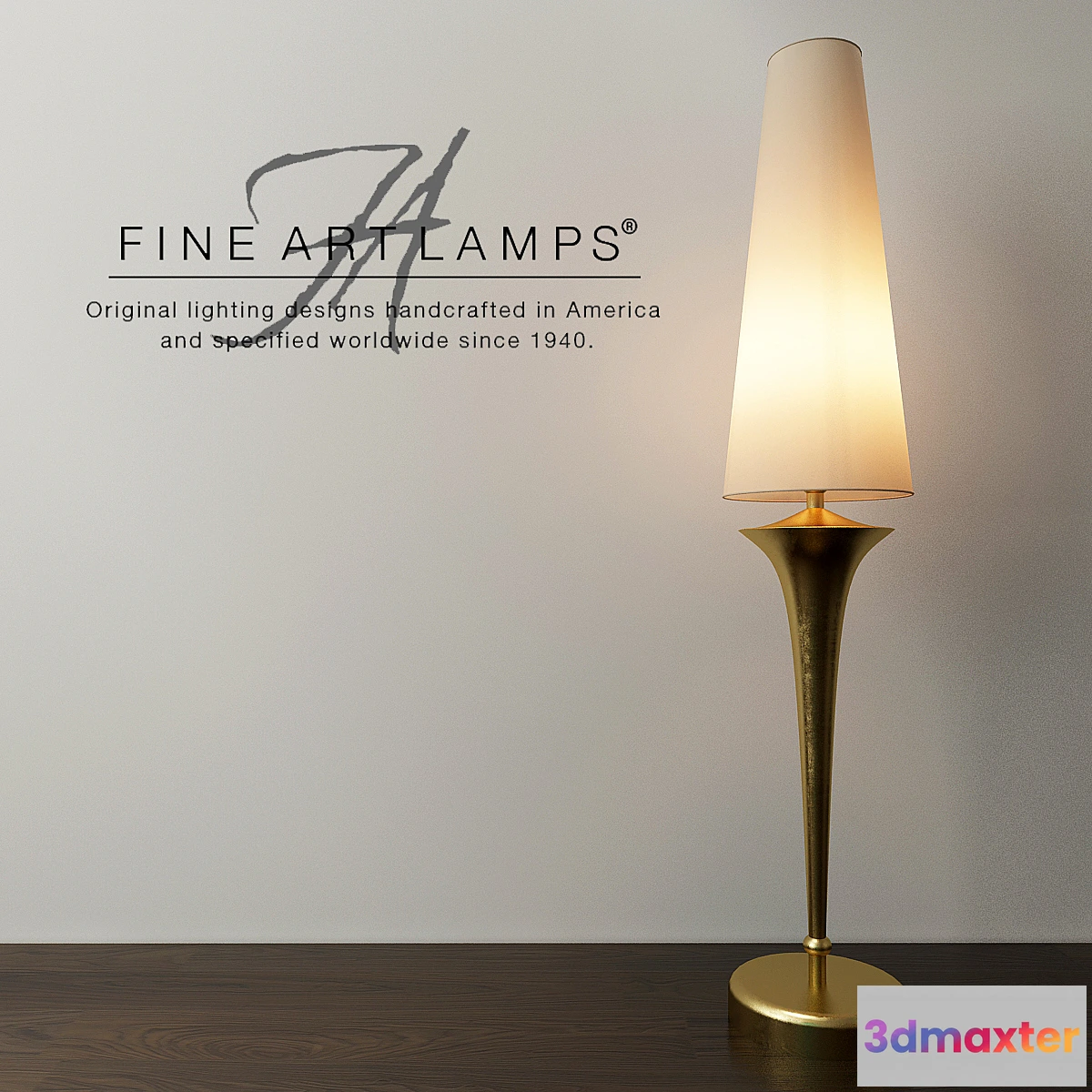 1405306 - Floor Lamp Fine Art Lamps - 712710ST 3D Max