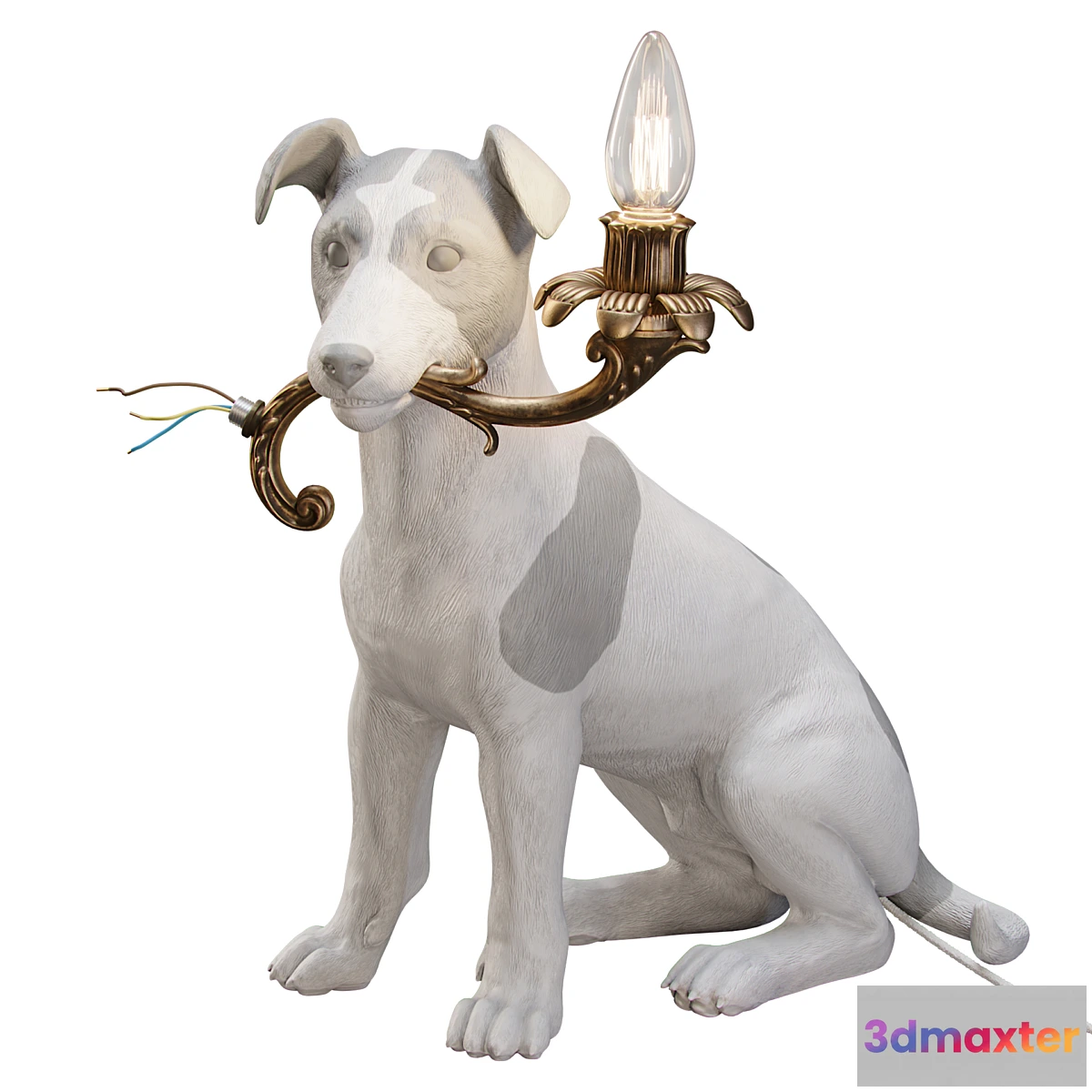 1409056 - 5 MINUTES ALONE … (Dog lamp) 3D Max