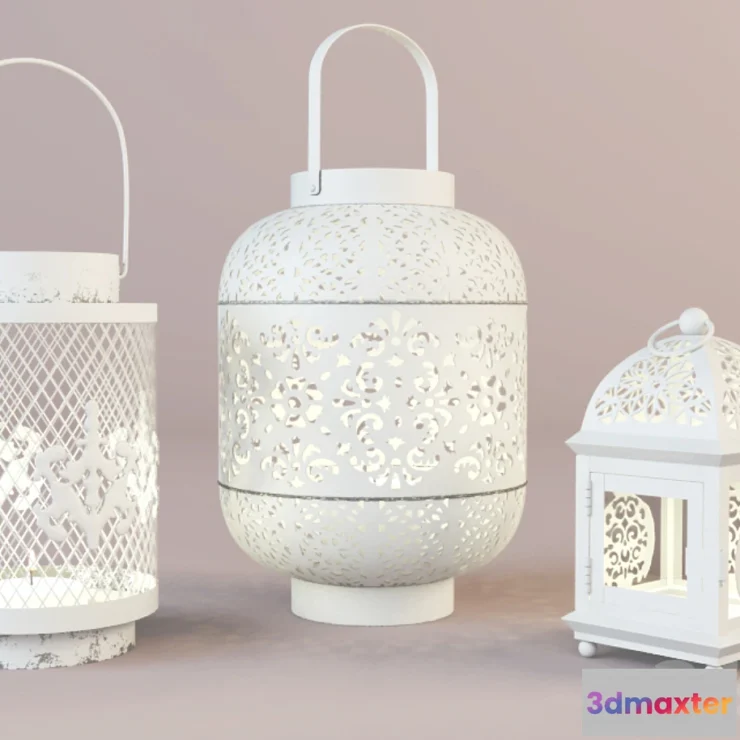 1410032 - Lanterns _ ZARA HOME 3D Max