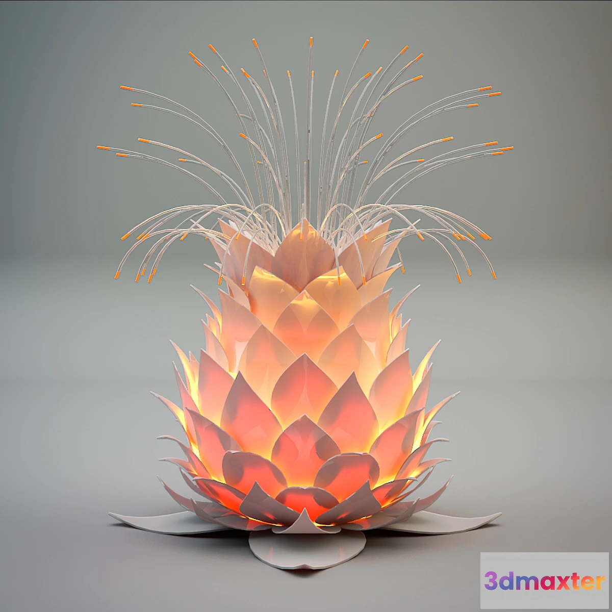 1411168 - Nightlight flower 3D Max