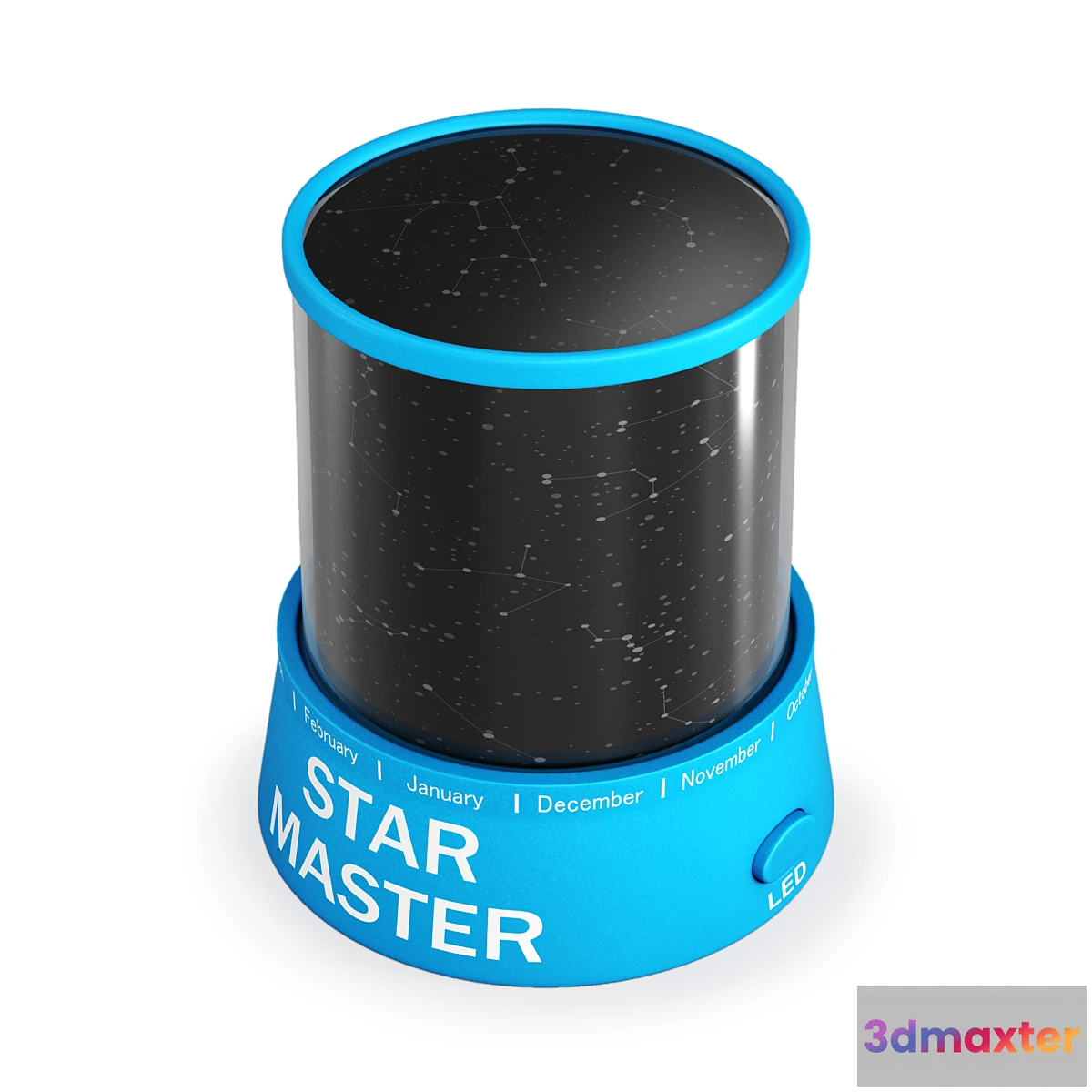 1411424 - Night light projector BRADEX Starry sky 3D Max