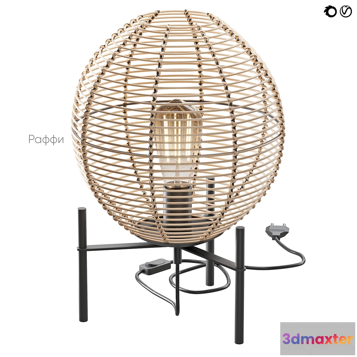 1411468 - Table lamp Raffi Divan.ru 3D Max