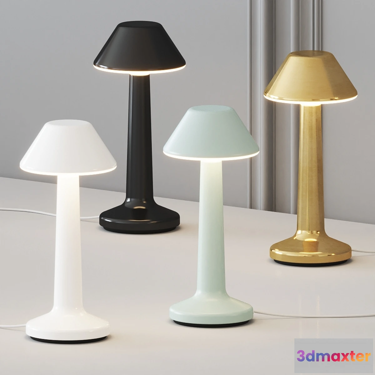 1411620 - Moments 2 table lamp by Imagilights 3D Max