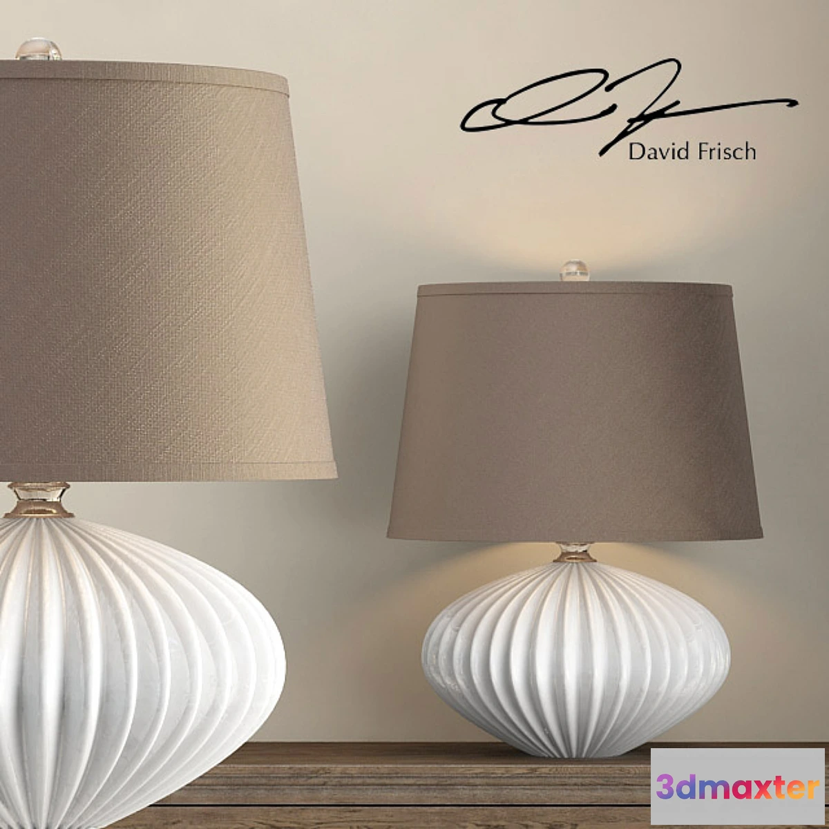 1412136 - Uttermost Bariano. Table lamp. 3D Max