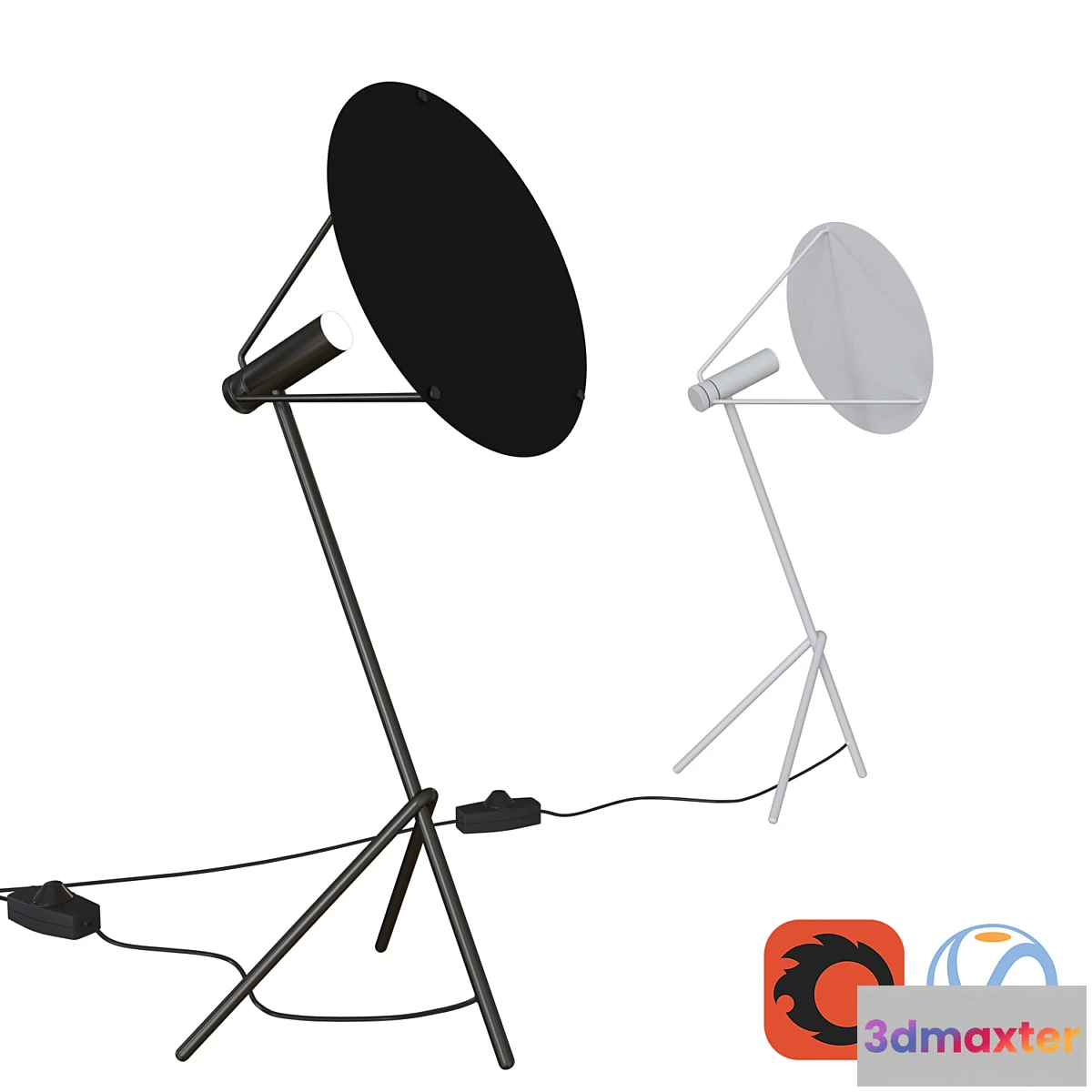 1414714 - Powell LED Table Lamp 3D Max