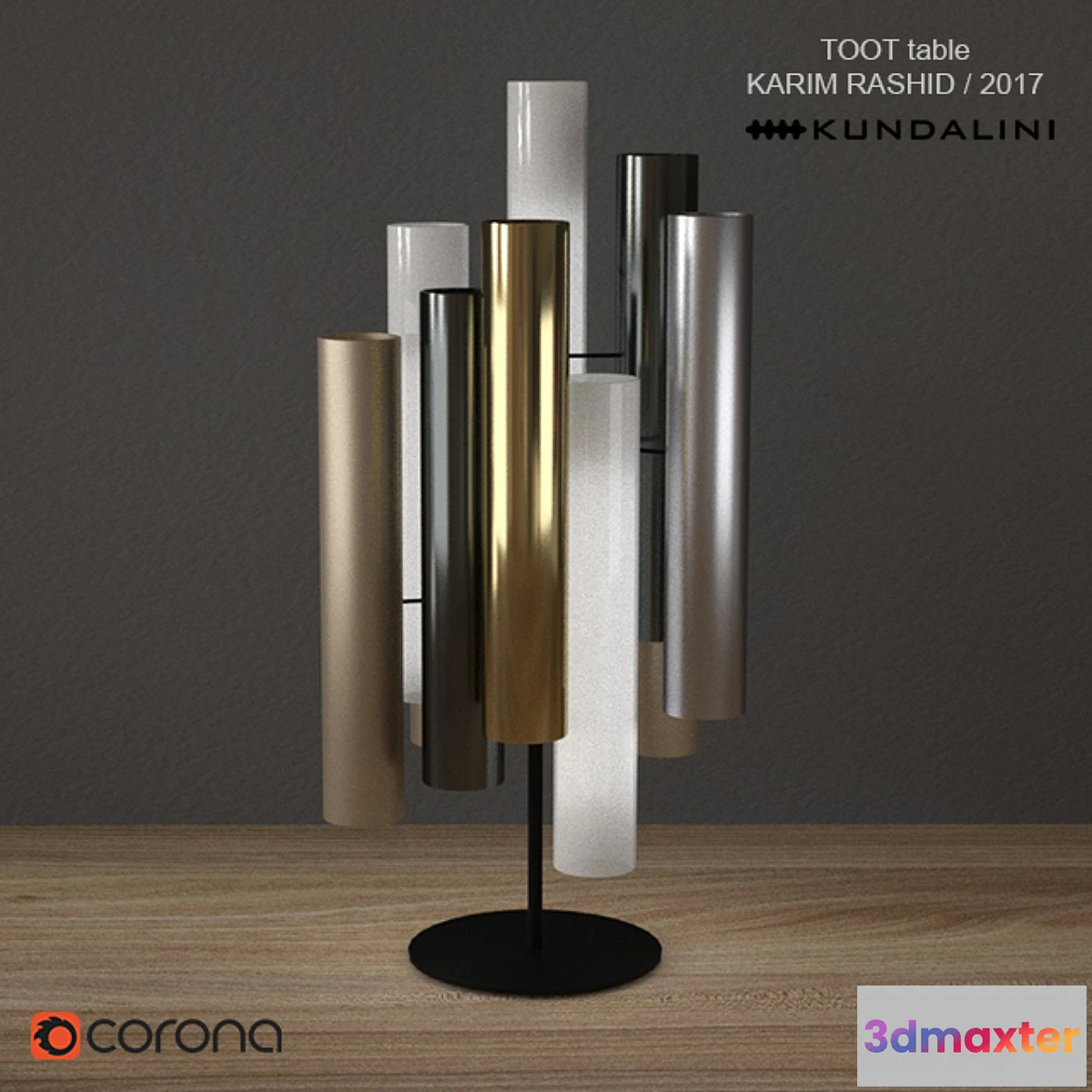 1414828 - TOOT table Kundalini 3D Max