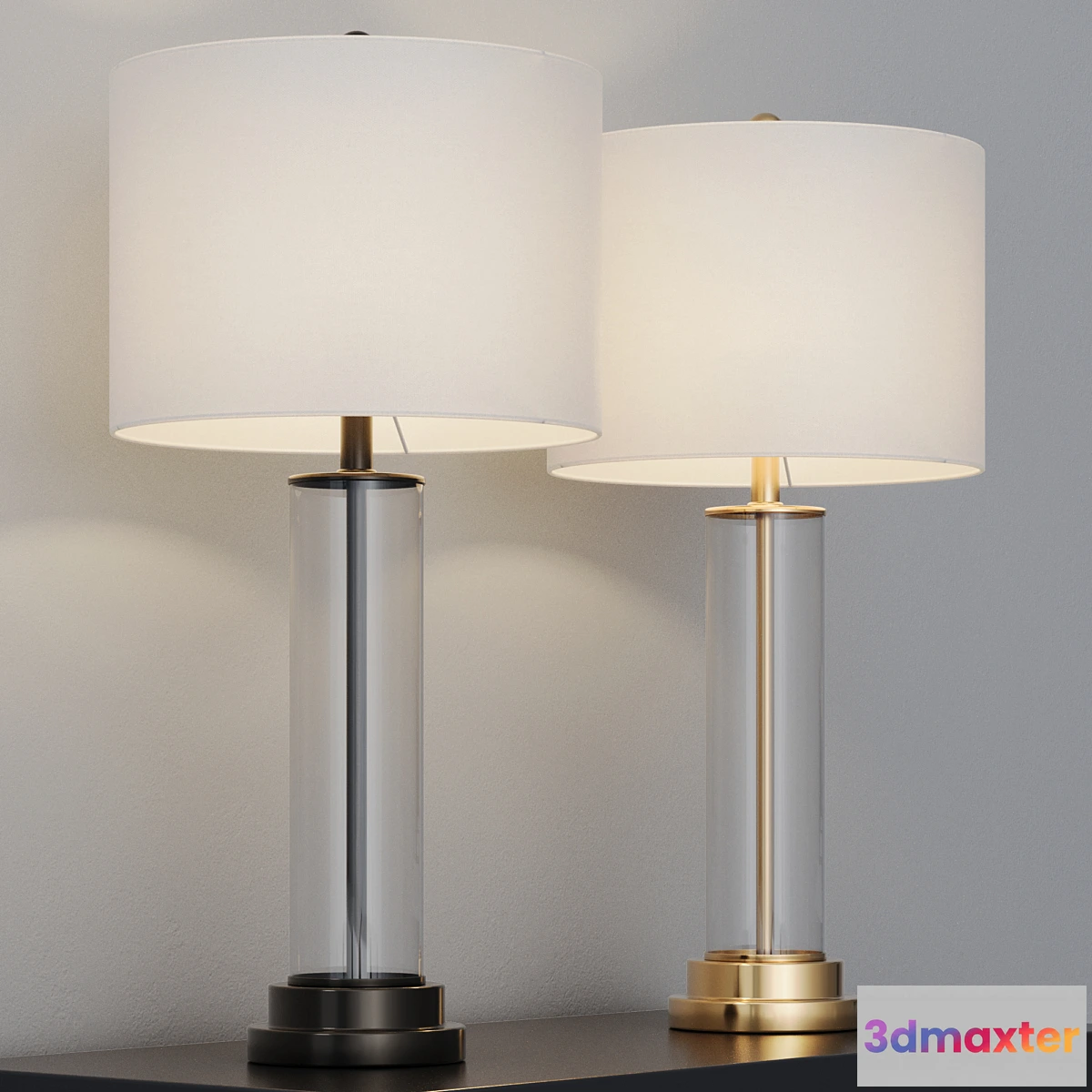 1415362 - Table lamp Dantone Home Lynette 3D Max