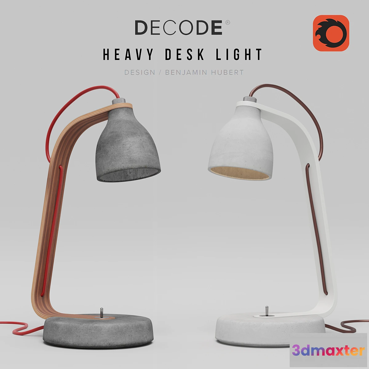 1417144 - Decode Heavy Desk Light 3D Max