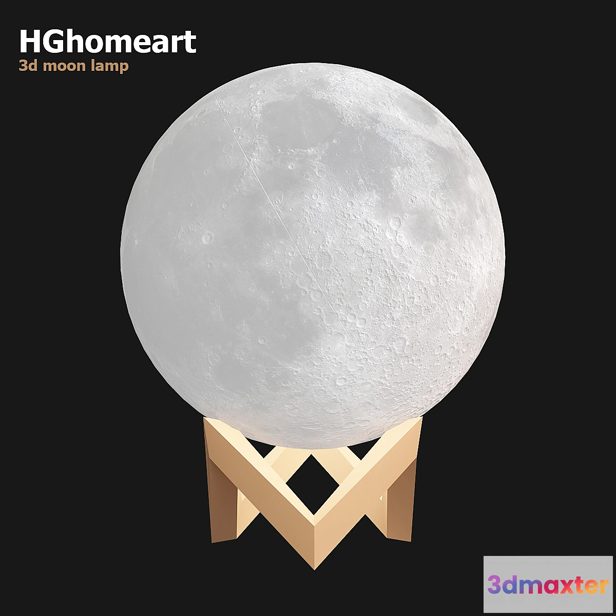 1418700 - Moon lamp 3D Max