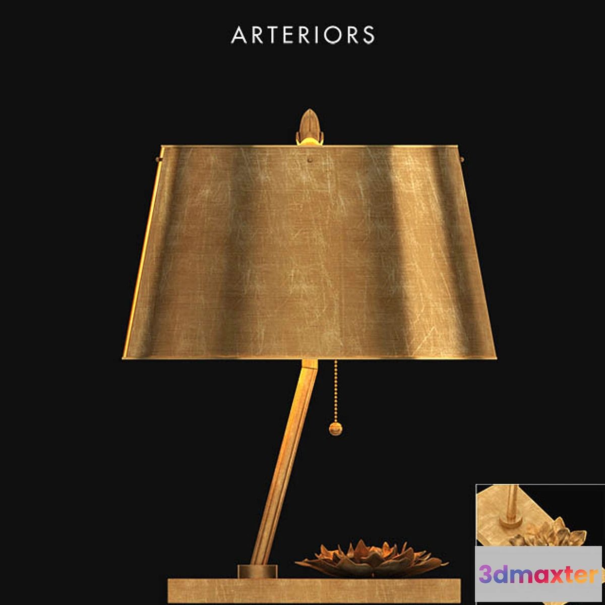 1420674 - Arteriors Corsage lamp 3D Max
