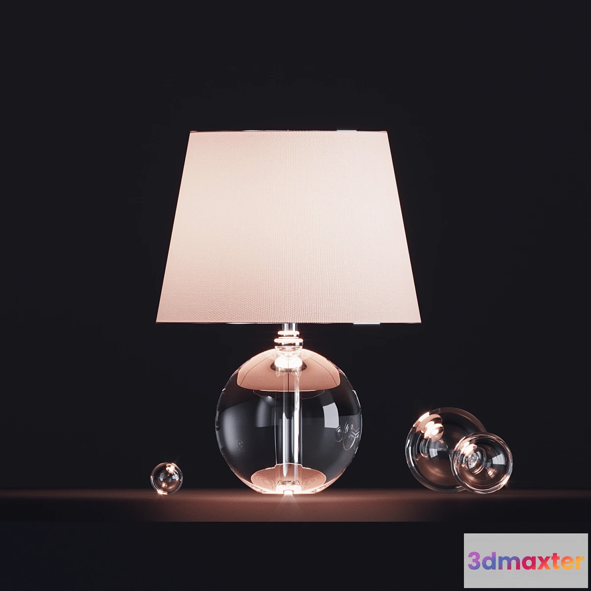 1427432 - Safavieh  MABLE TABLE LAMP 3D Max