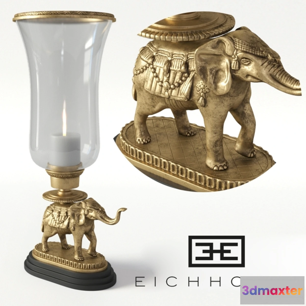 1428088 - Hurricane Elephant Eichholtz 3D Max