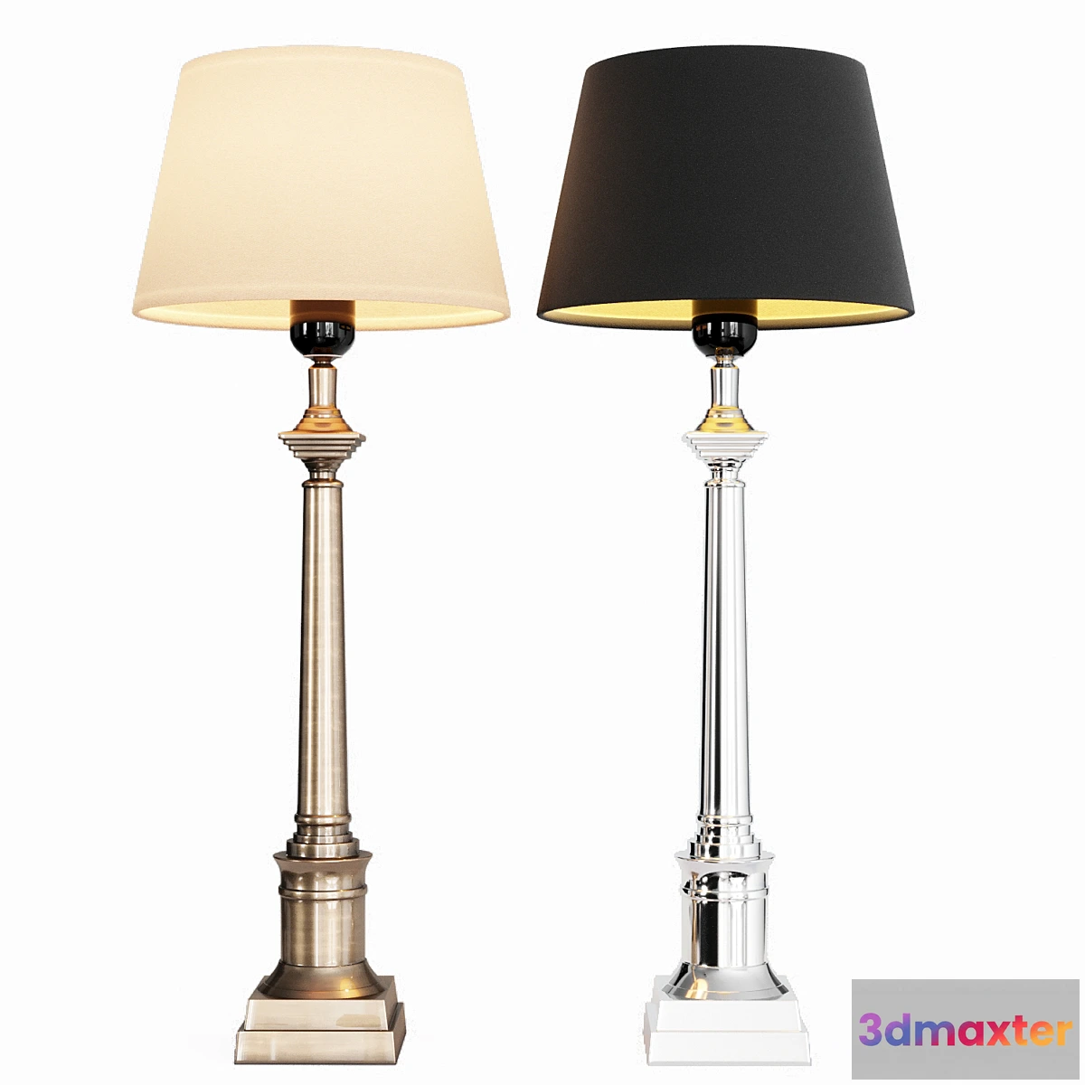 1438072 - Table lamp Eichholtz 101642 Cologne (size S) 3D Max