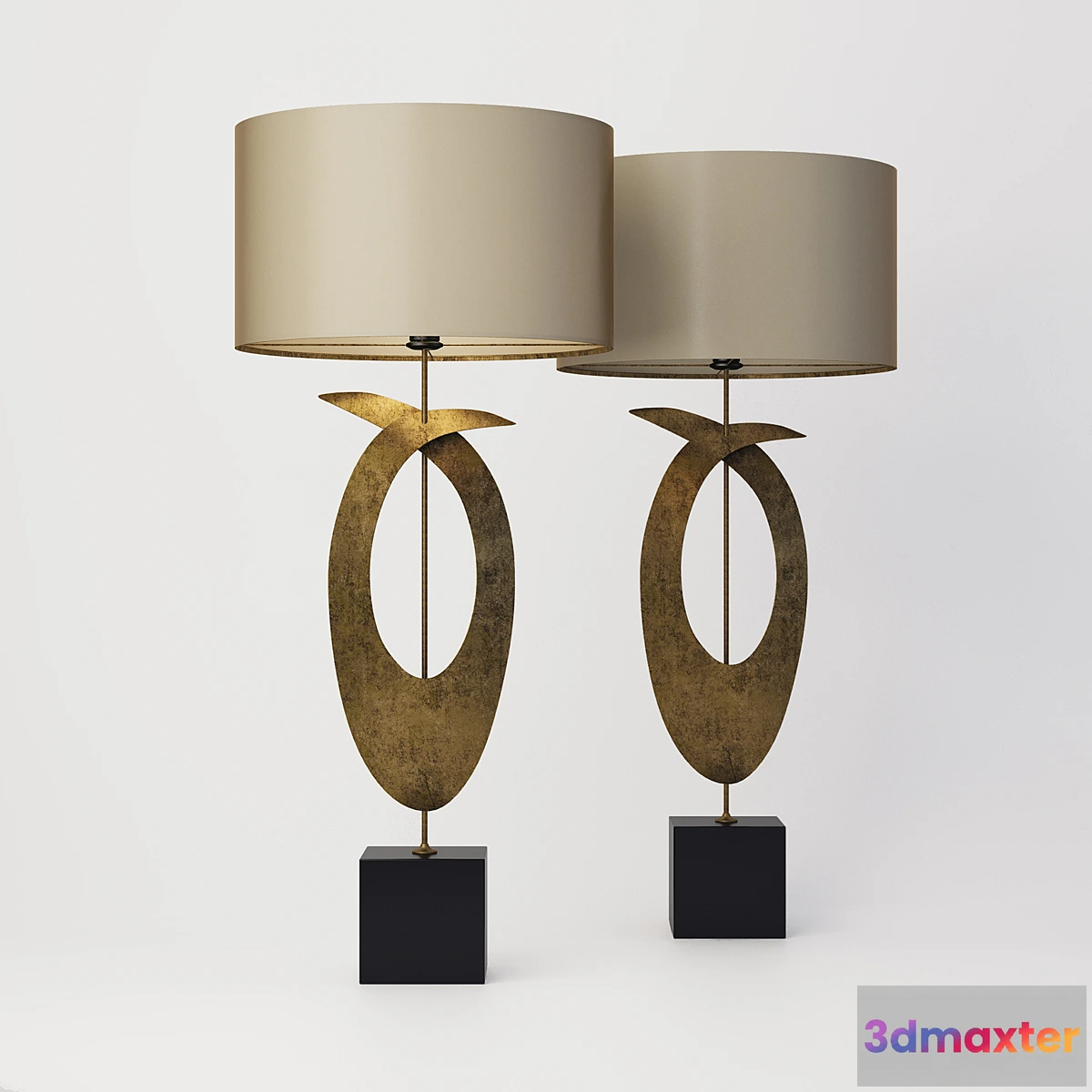 1439512 - Rockefeller Lamp Porta Romana 3D Max