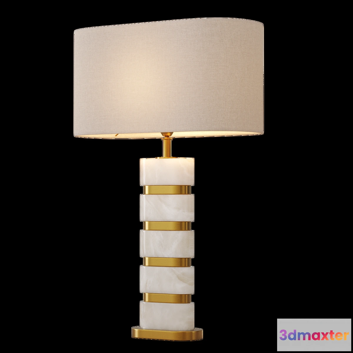 1446190 - Table lamp Eichholtz 118163 Newall 3D Max