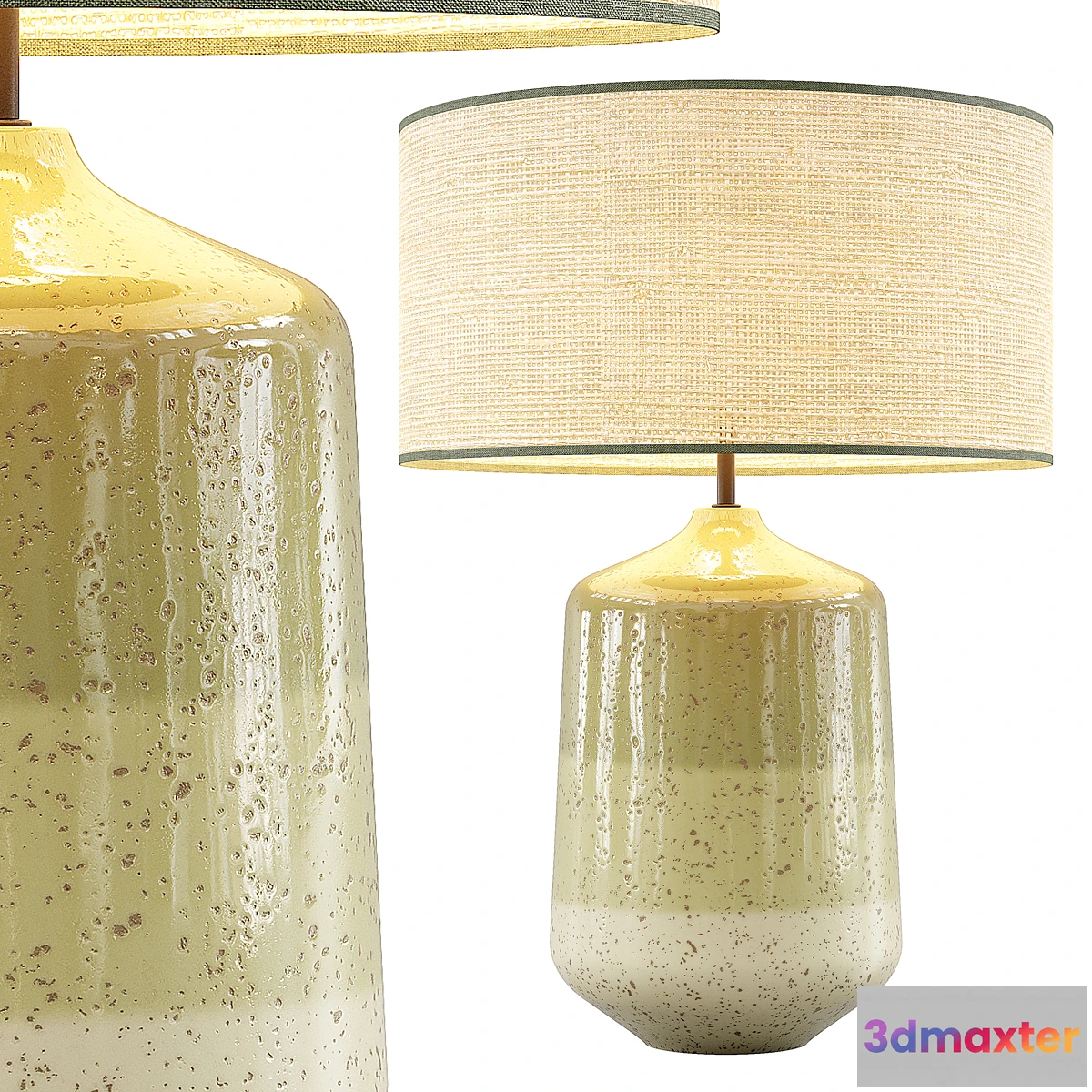 1448328 - Zara Home - The lamp with ceramic base 3D Max