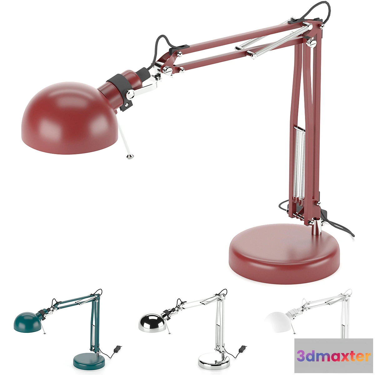 1452584 - Working lamp IKEA FORSO 3D Max