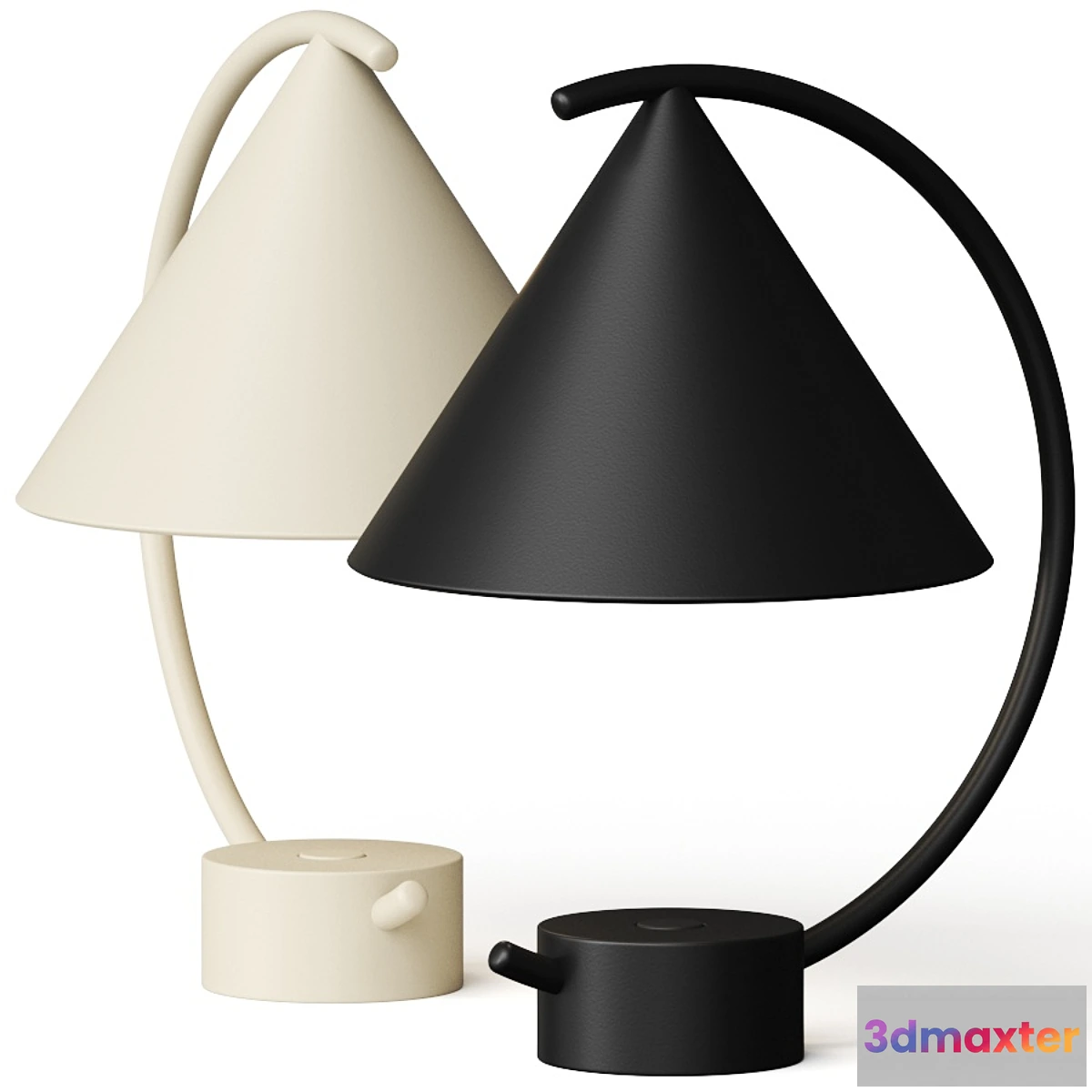 1453142 - Ferm LIVING Meridian Table Lamp 3D Max