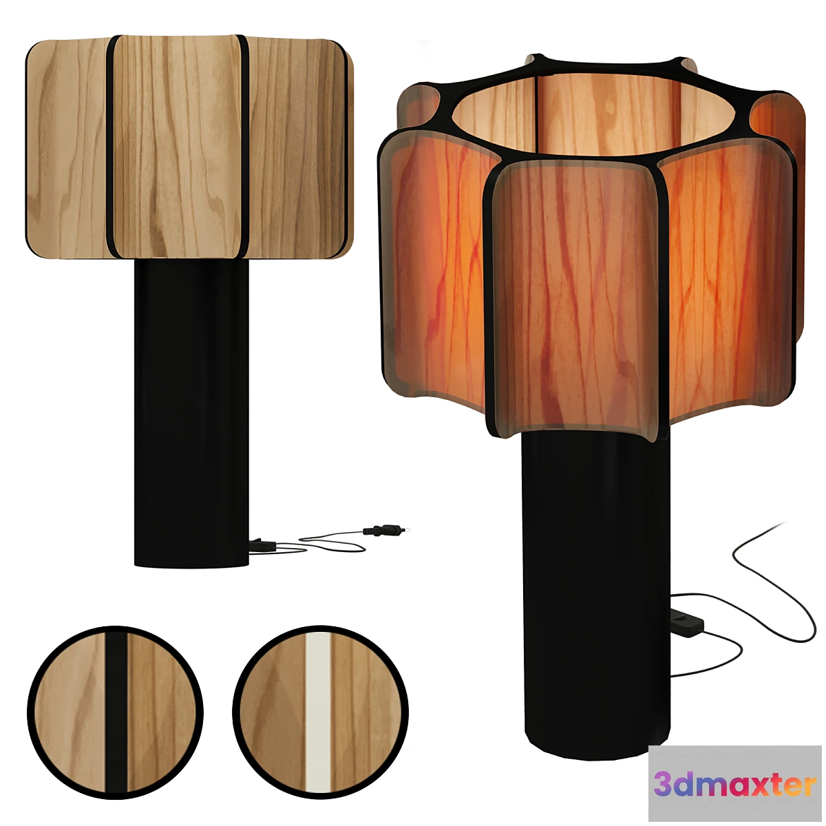 1454782 - Table lamp KACTOS from LZF 3D Max