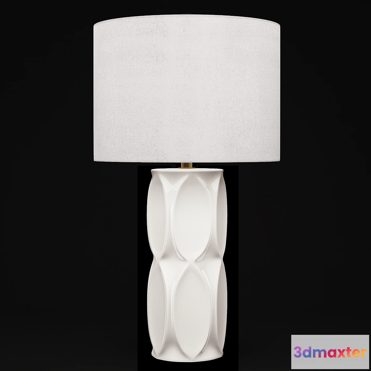 1458168 - UTTERMOST SINCLAIR TABLE LAMP 3D Max