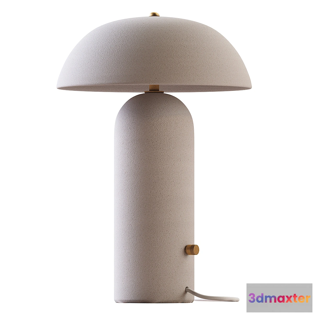 1458836 - TERA LAMP UNGLAZED BY CERAMICAH 3D Max