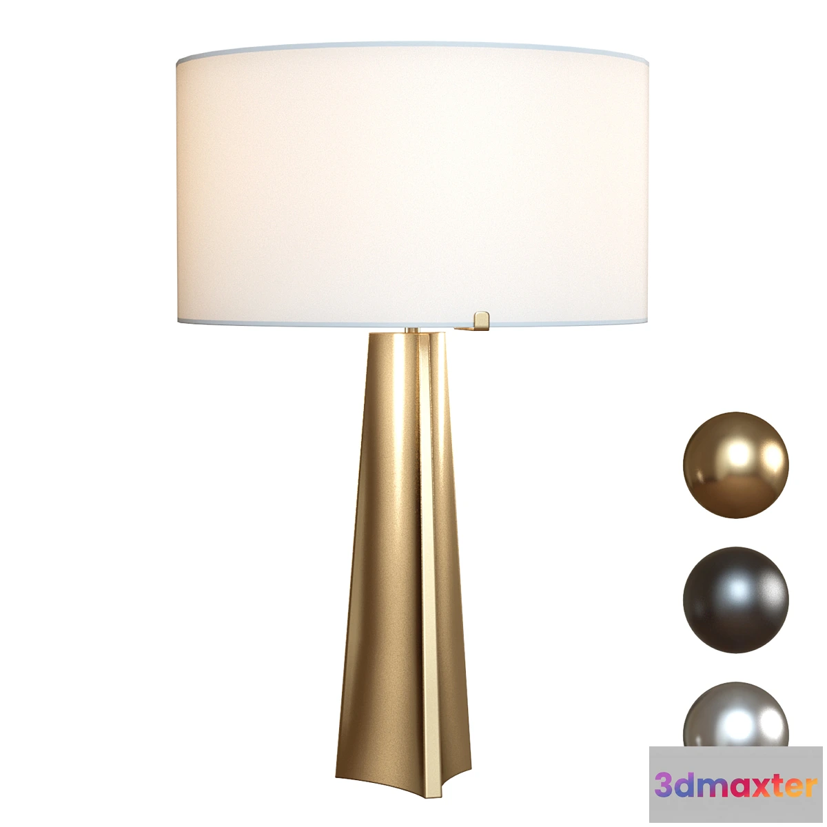 1464978 - Crate & Barrel Isla Table Lamp 3D Max