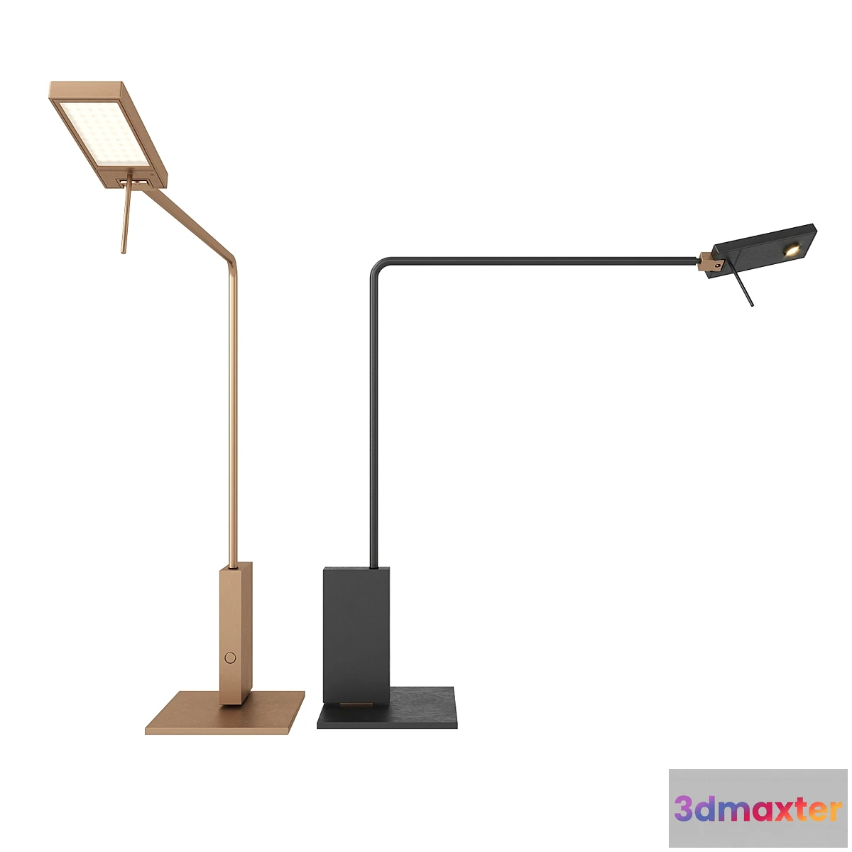 1468418 - Italian Table Lamp Viabizzuno Roy Tavolo Diffusa 3D Max