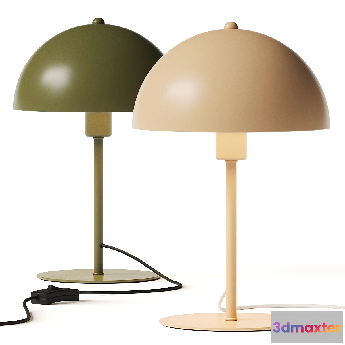 1468774 - La Redoute Capi Metal Table Lamp 3D Max