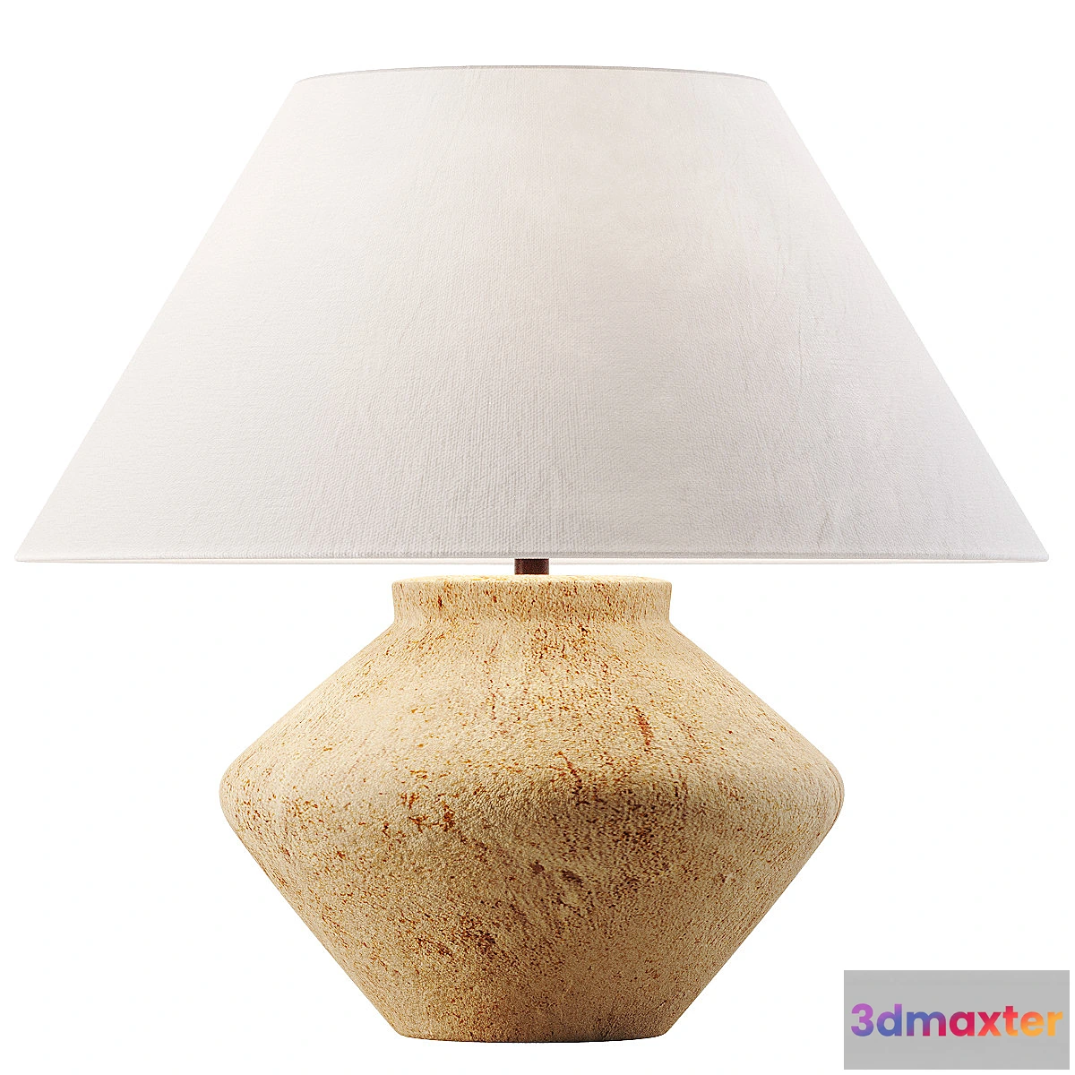 1473174 - Zara Home LAMPE BASE FAÏENCE GRAND FORMAT 3D Max